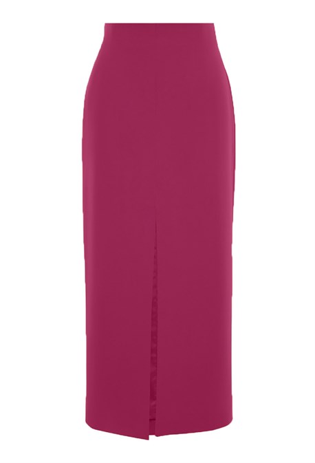 Юбка узкая макси с разрезом - фото 71140