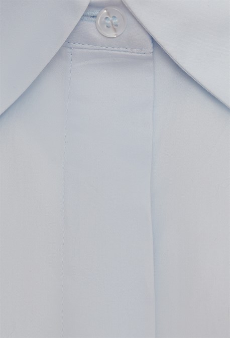 Рубашка оверсайз из хлопка - фото 71163