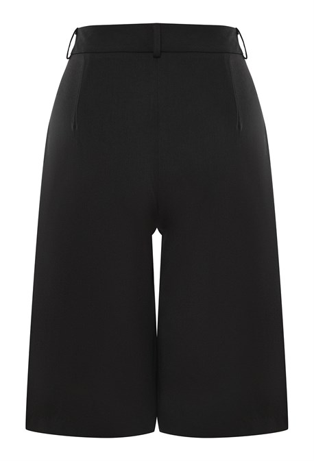 Шорты-бермуды из костюмной ткани - фото 71181