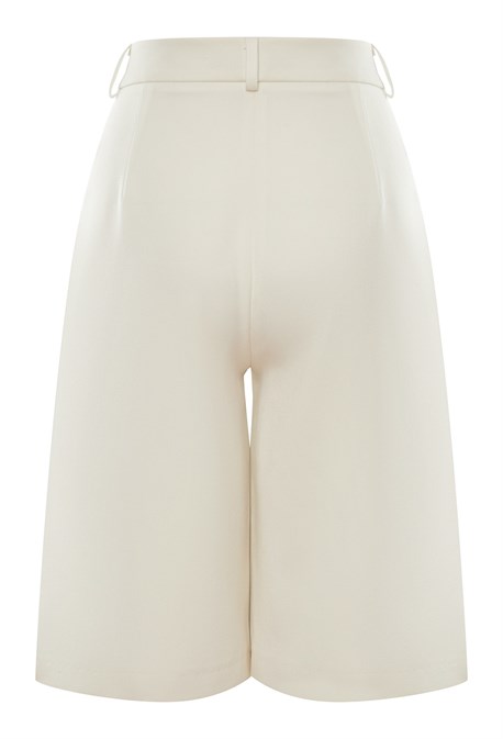 Шорты-бермуды из костюмной ткани - фото 71187