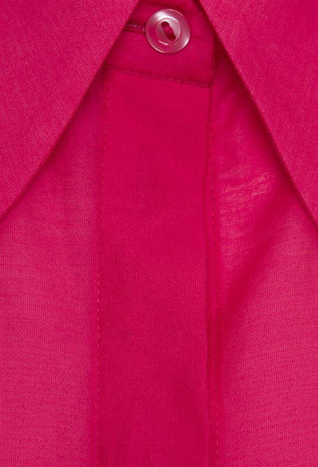 Рубашка полупрозрачная из хлопка с вискозой - фото 71360