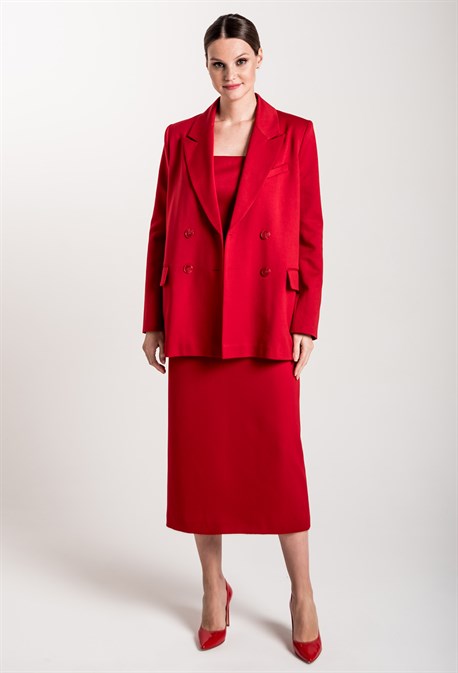 Жакет двубортный - фото 71406 Жакет двубортный - фото 71406