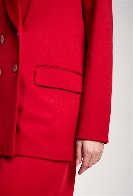 Жакет двубортный - фото 71408 Жакет двубортный - фото 71408