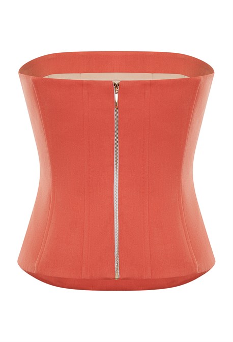 Корсет из костюмной ткани - фото 71470