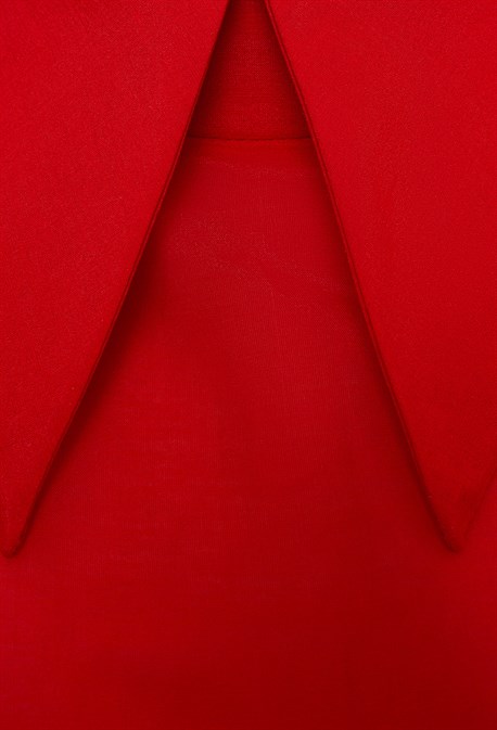 Блузка с короткими рукавами из шелка с хлопком - фото 71494