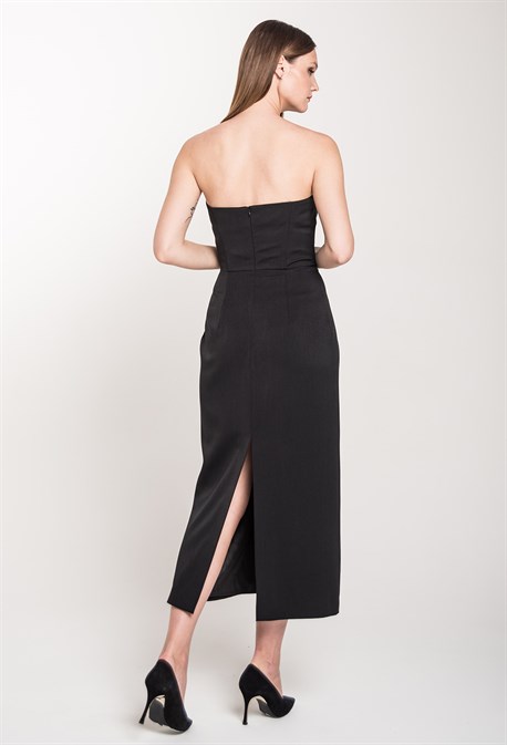 Платье-бандо миди - фото 71512