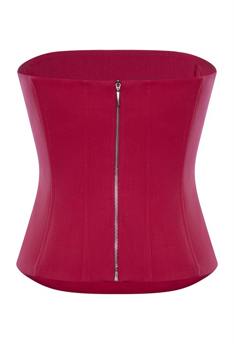 Корсет из костюмной ткани - фото 71523