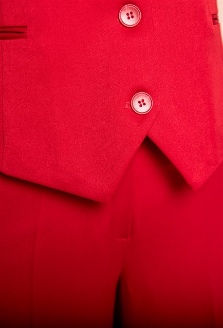 Жилет из костюмной ткани - фото 71532 Жилет из костюмной ткани - фото 71532