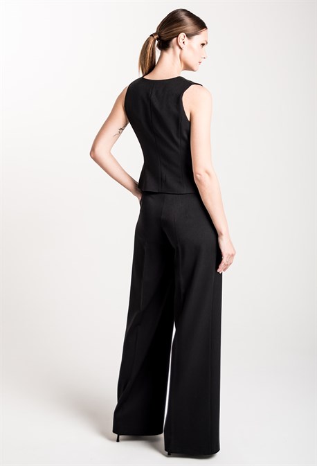 Жилет из костюмной ткани - фото 71535