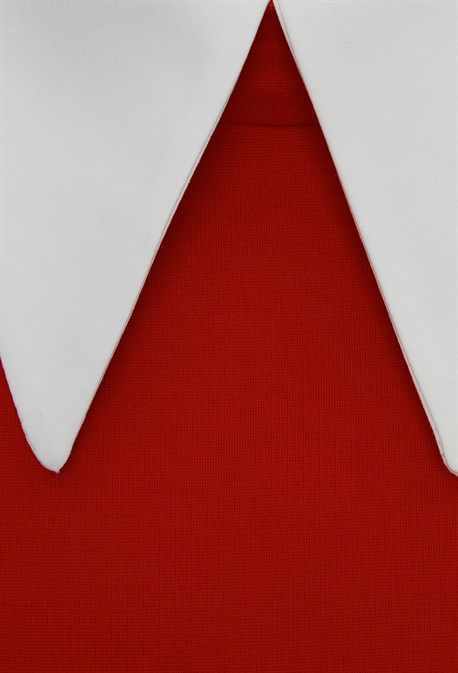 Платье мини с воротничком - фото 71564