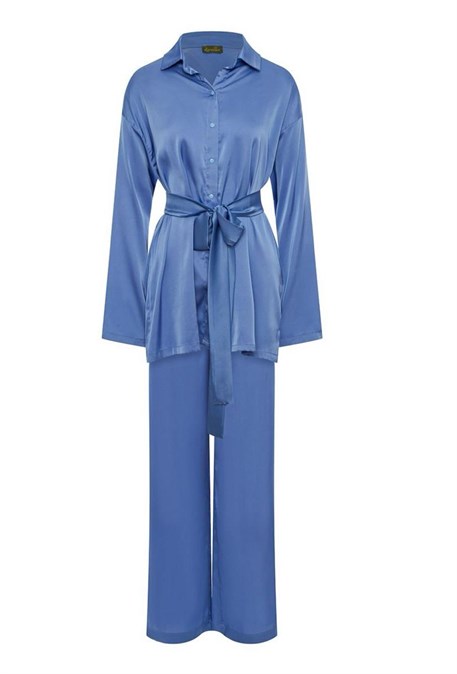 Шелковый костюм - фото 72097