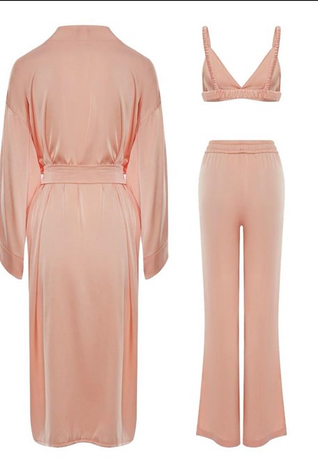 Шелковый костюм - фото 72112