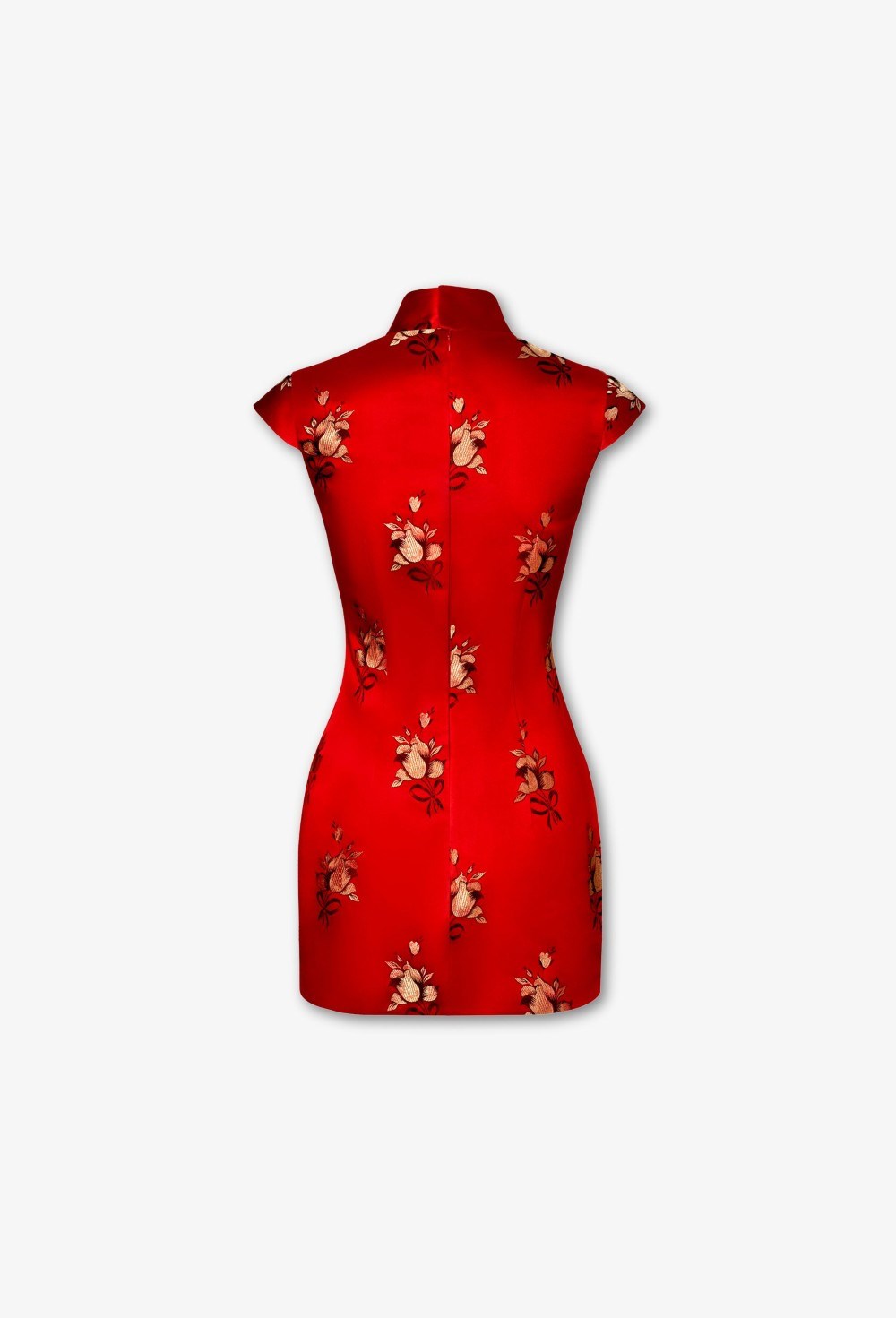 мини-платье red qipao - фото 72953