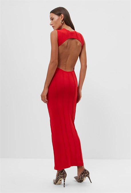 Платье с открытой спиной - фото 73018