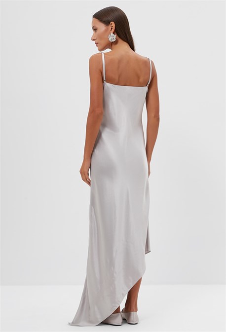 Платье-комбинация миди - фото 73031