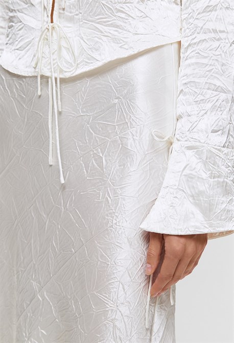 Блуза на завязках - фото 73035