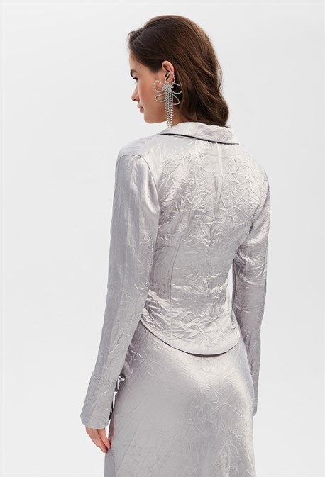 Блуза на завязках - фото 73039