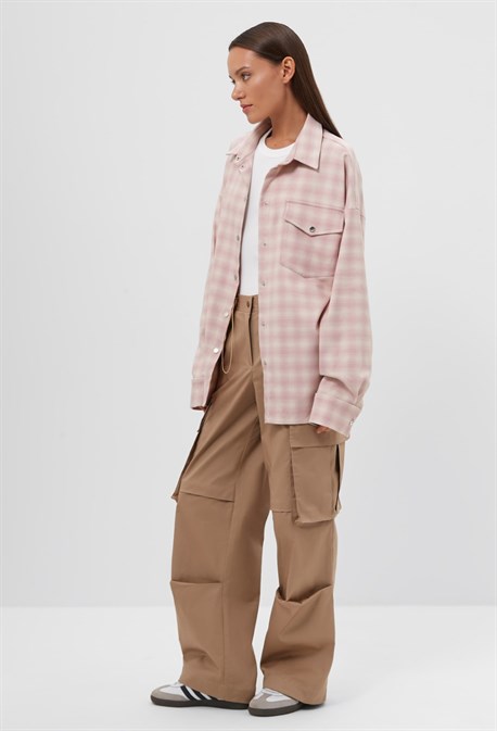 Рубашка в клетку - фото 73052