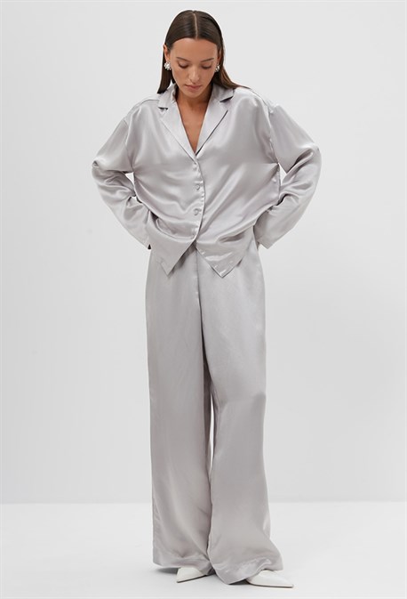 Блуза атласная - фото 73065