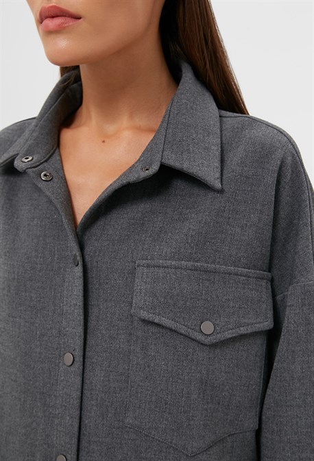 Рубашка с карманом - фото 73076