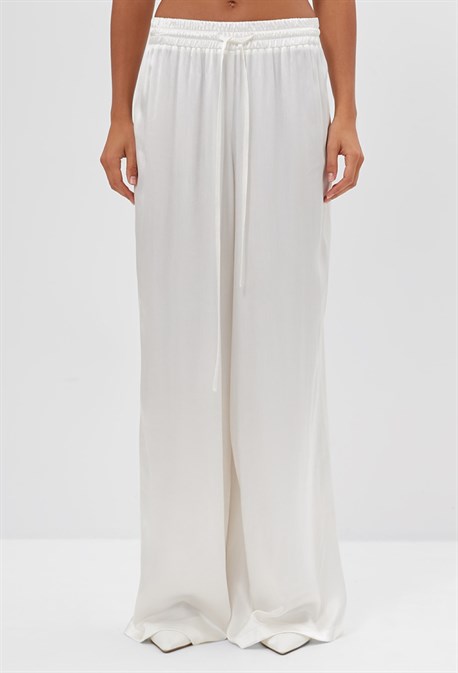 Брюки атласные - фото 73252