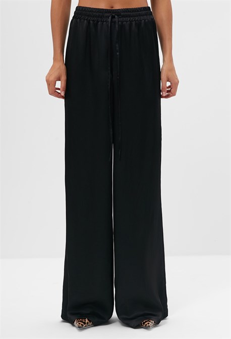 Брюки атласные - фото 73280