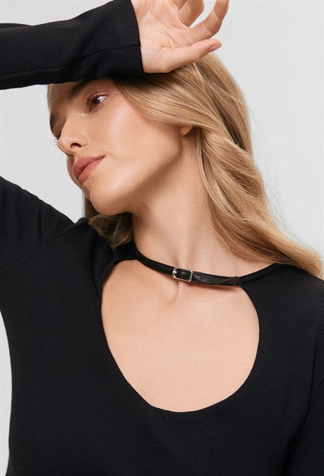 Топ с чокером - фото 73309