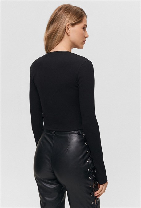 Топ с чокером - фото 73310