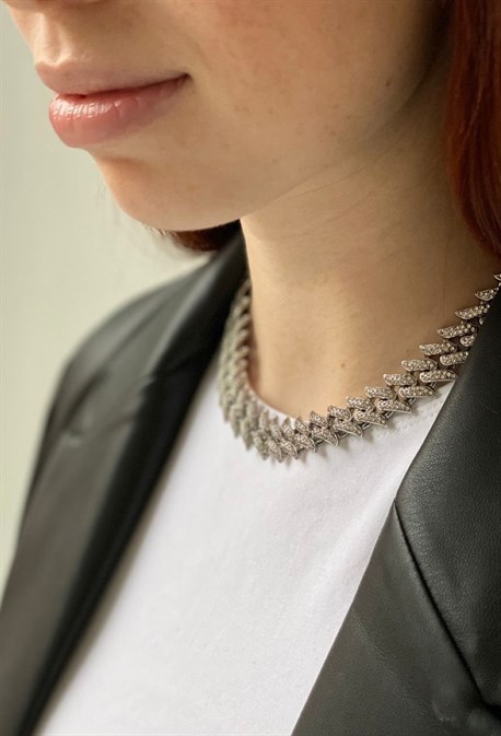 Цепь Sharp Silver - фото 73358