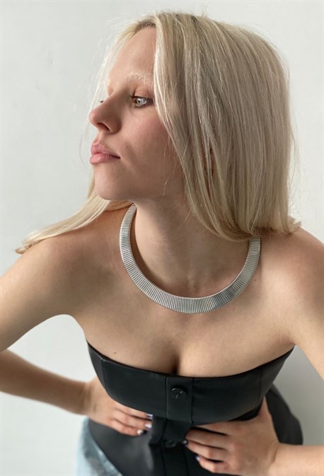 Колье Moon Silver - фото 73374