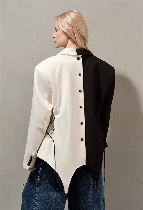 Пиджак с подвзяками - фото 73826