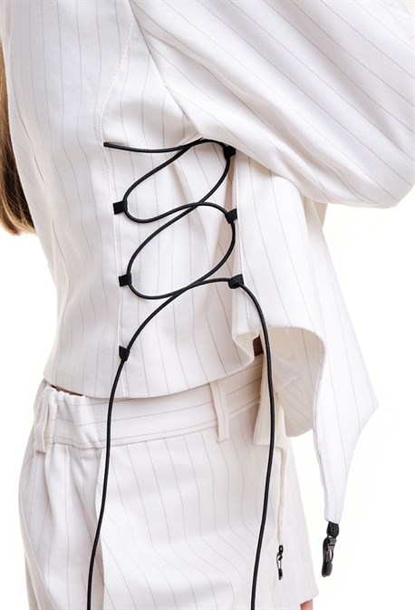 Пиджак с подвзяками - фото 73867