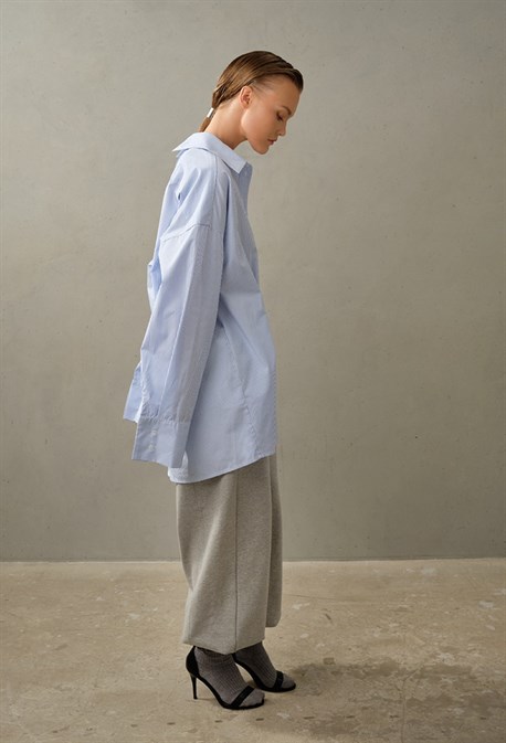 Рубашка в полоску - фото 73936