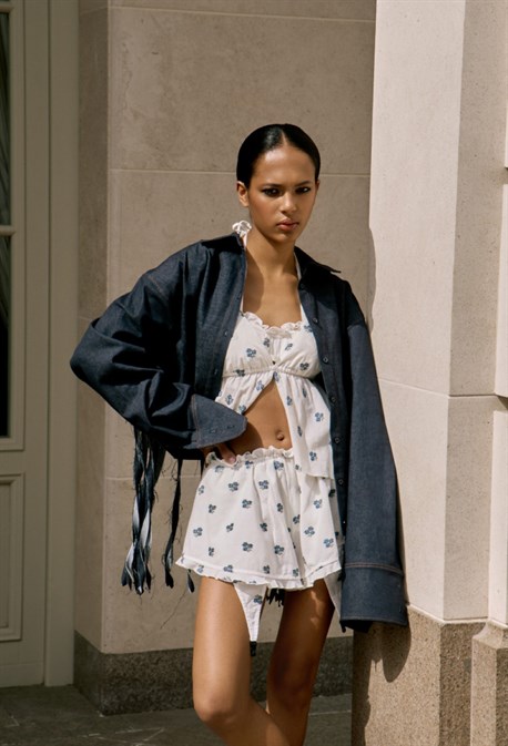 Рубашка джинсовая - фото 73939