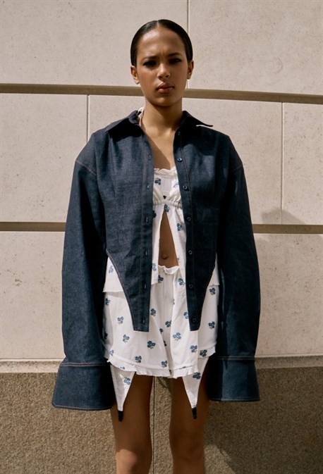 Рубашка джинсовая - фото 73942