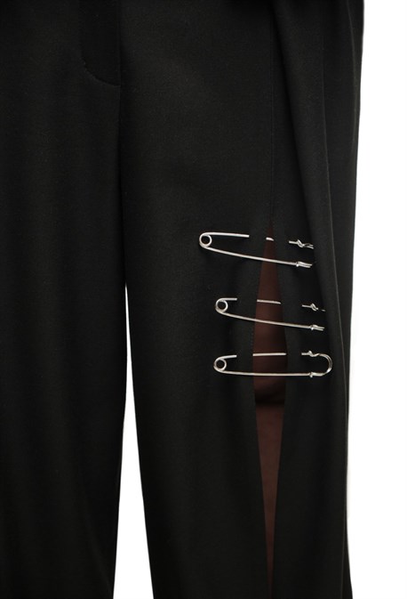 Брюки шефа с разрезом - фото 74151