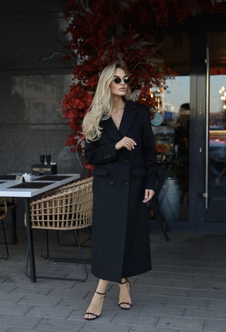 Пальто из итальянской шерсти - фото 74190