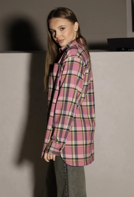 Рубашка в клетку - фото 74327