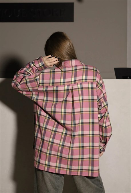 Рубашка в клетку - фото 74328