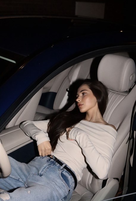 Лонгслив со спущенными плечами - фото 74336