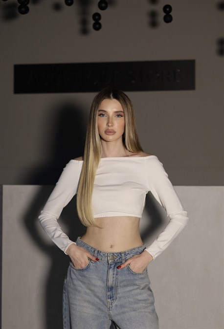 Топ с открытой спиной - фото 74344