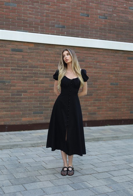 Платье из льна Amelia - фото 74457