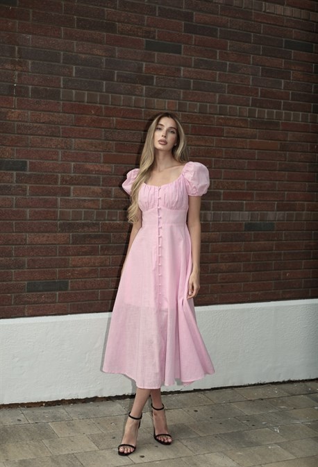 Платье из льна Amelia - фото 74463