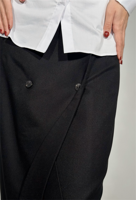 Юбка с лацканами - фото 74627