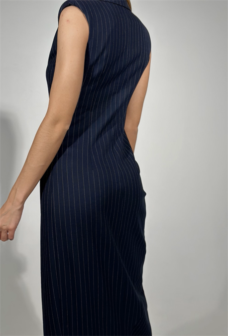 Платье в полоску - фото 74648