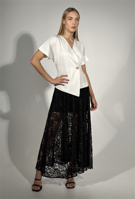 Юбка из кружева - фото 74658