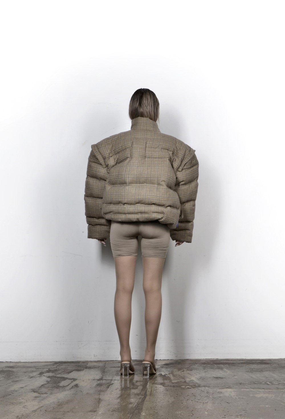 Пуховик Bolero Plaid - фото 75533