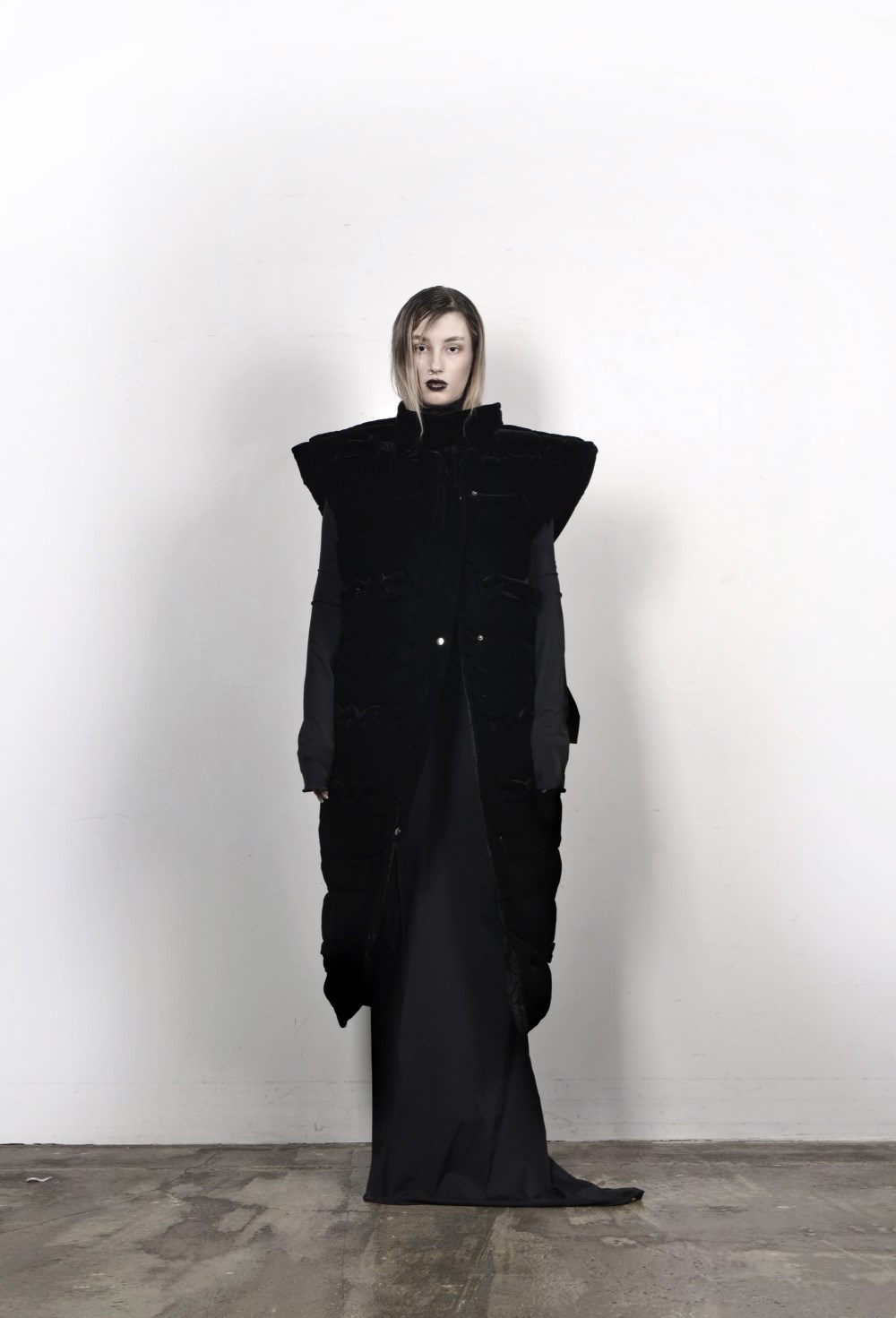 Жилет Velour frock - фото 75596