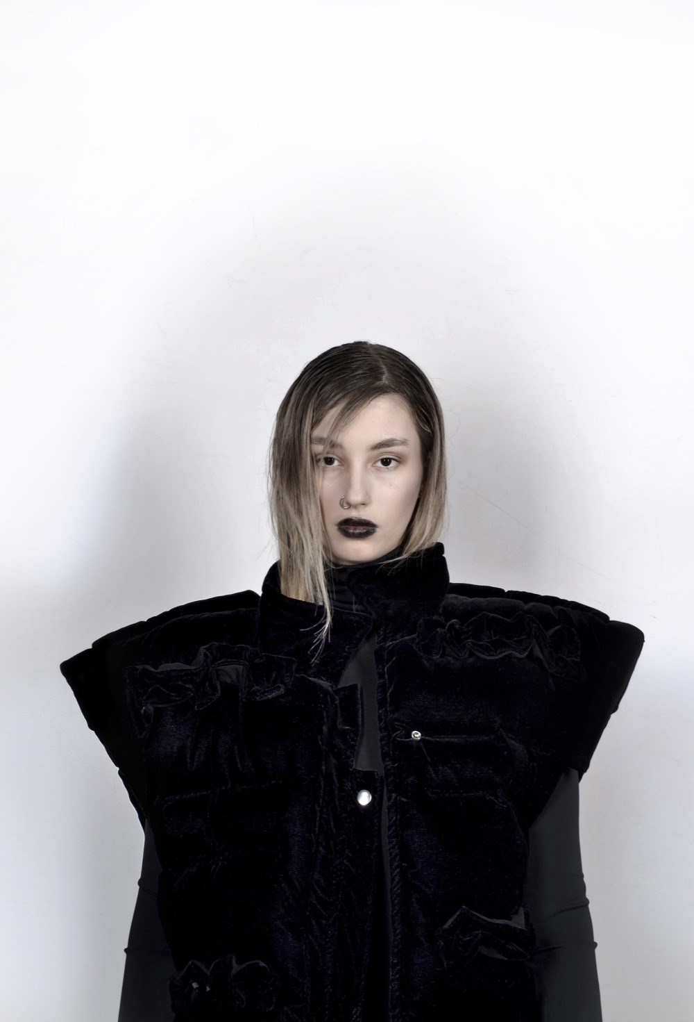 Жилет Velour frock - фото 75597