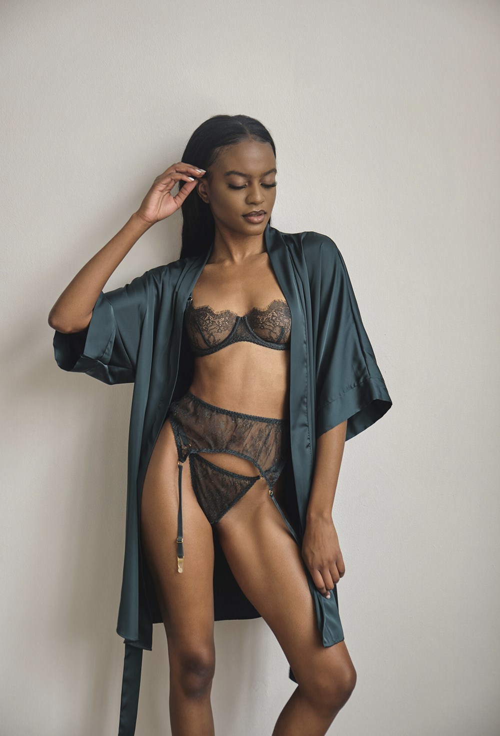 Бюстгальтер из кружева Emeraude - фото 75941